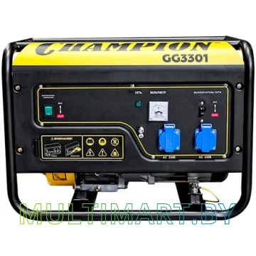 Бензиновый генератор Champion GG3301C картинка 2